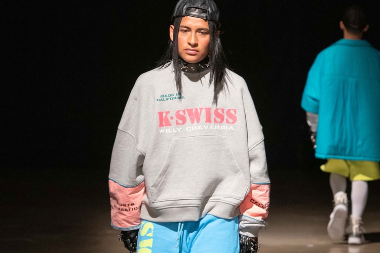 Willy Chavarria Teams Up With K-Swiss for SS20