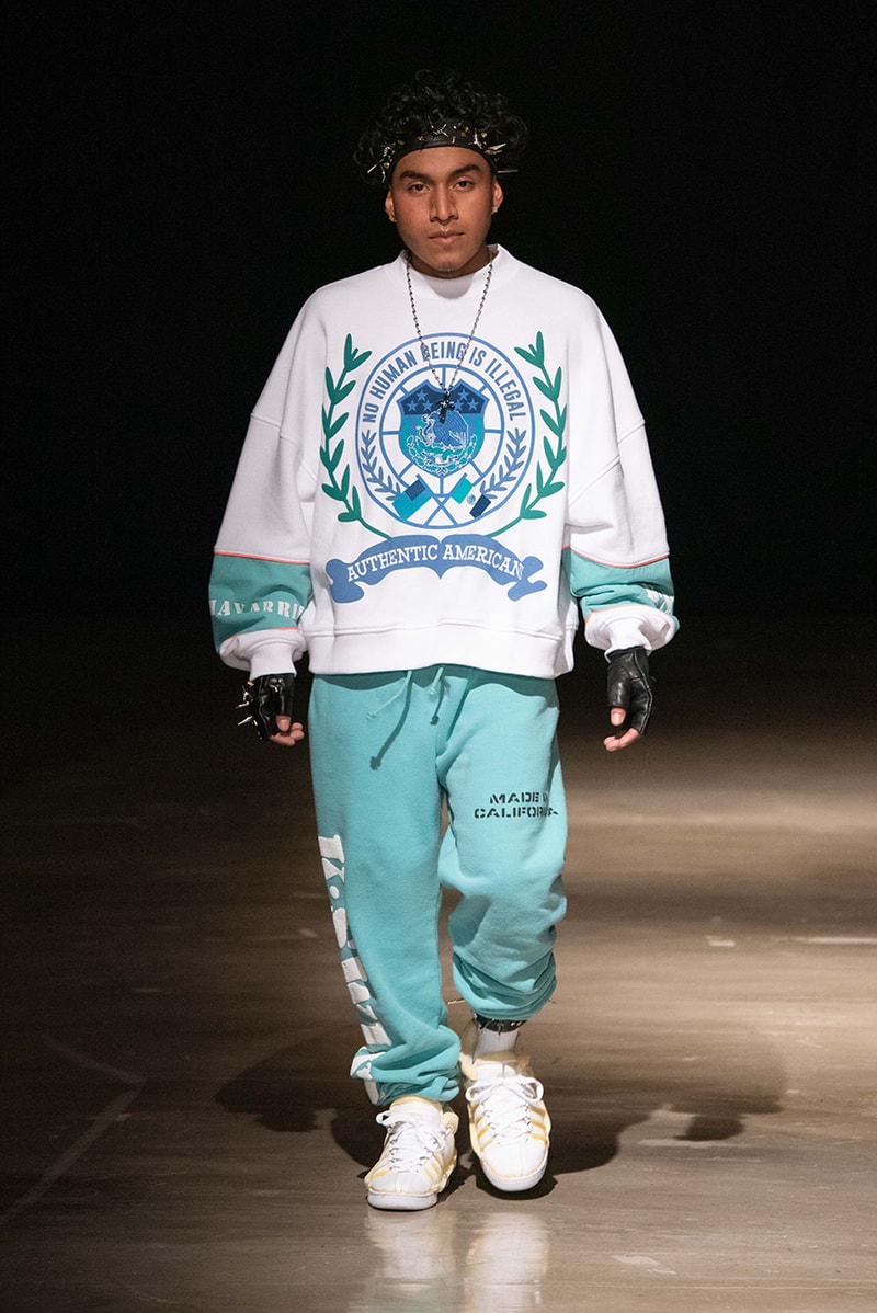 willy chavarria k swiss k-swiss sneakers runway spring summer 2020 show catwalk mens fashion designer