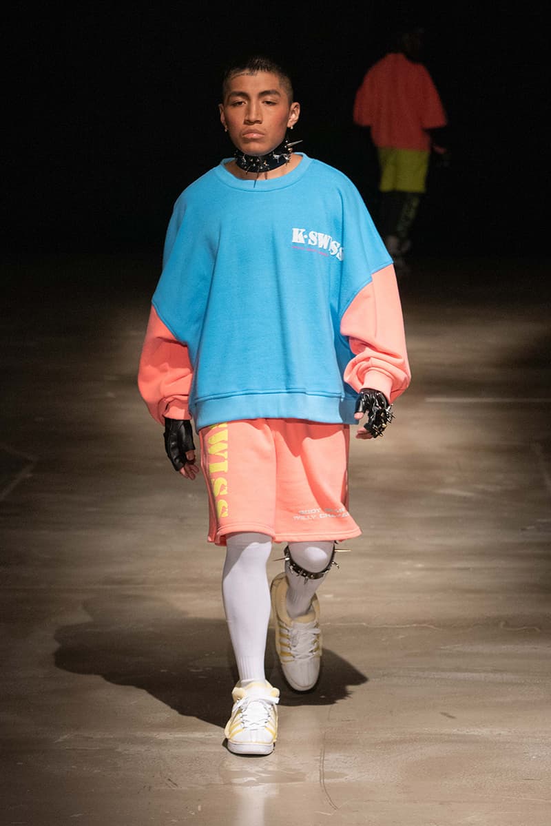 willy chavarria k swiss k-swiss sneakers runway spring summer 2020 show catwalk mens fashion designer