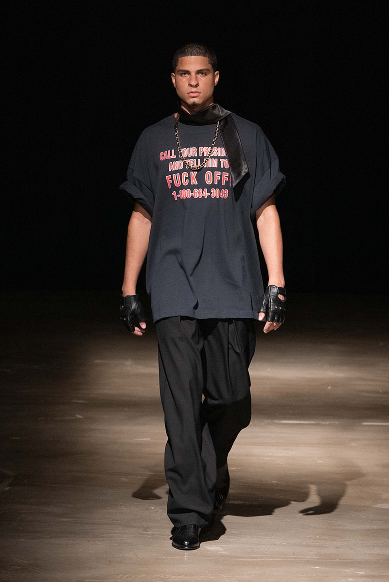 willy chavarria k swiss k-swiss sneakers runway spring summer 2020 show catwalk mens fashion designer