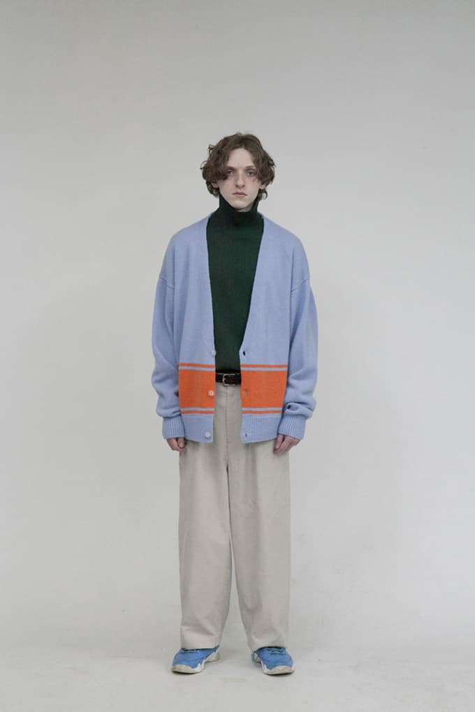 wonderland Fall/Winter 2019 Lookbook Pants Sweatshirts Flannels Turtlenecks Jeans Jackets Plaid Blue Yellow Brown Green Orange Red Black