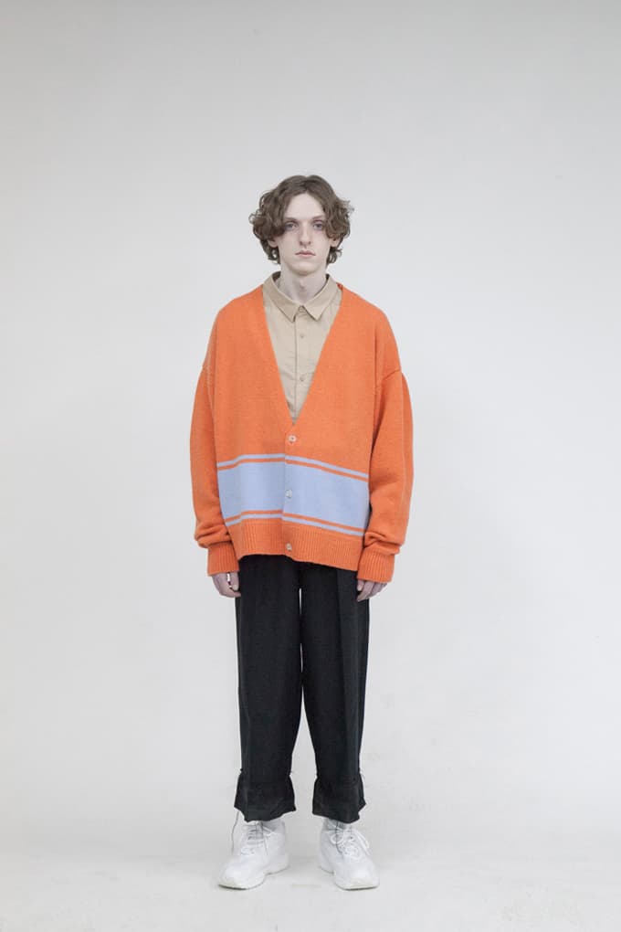 wonderland Fall/Winter 2019 Lookbook Pants Sweatshirts Flannels Turtlenecks Jeans Jackets Plaid Blue Yellow Brown Green Orange Red Black