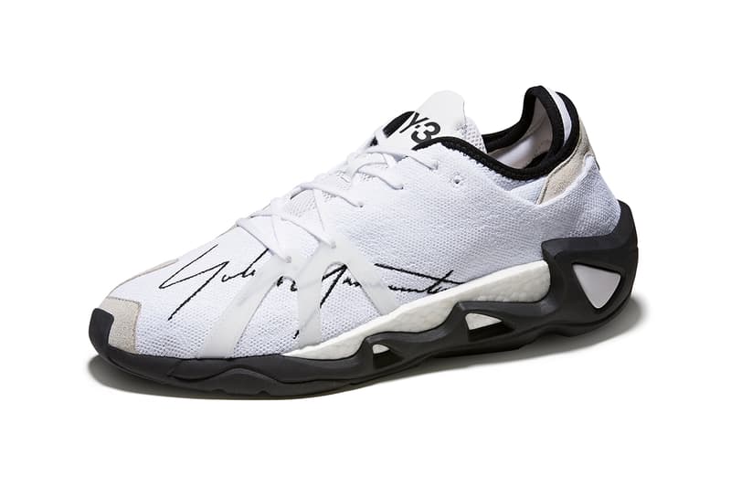 adidas y-3 yohji yamamoto s-97 fyw closer look release information buy cop purchase black white red signature running sneaker stockists