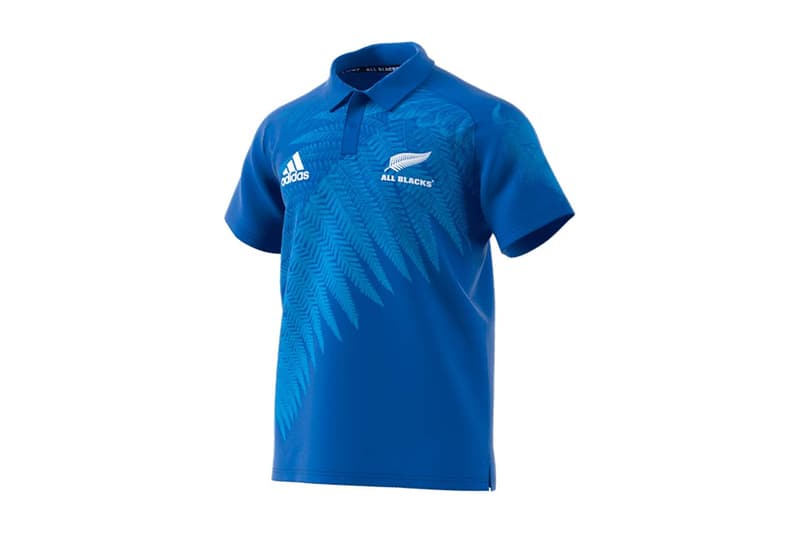 Y-3 and adidas Rugby for New Zealand All Blacks rugby world cup team jersey performance colorway black blue white maori