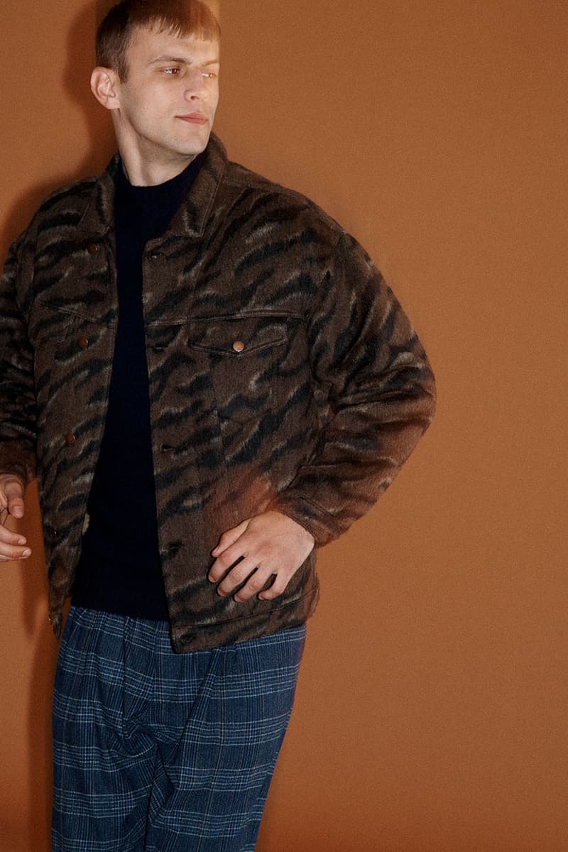 YMC Fall/Winter 2019 Collection Menswear Lookbook Esther Theaker Photographer Eliza Conlon Fashion Editor The Gentlewoman Production Rave Scene 1990s Manchester Pre-Punk 1970s London Leopard Print GORE-TEX