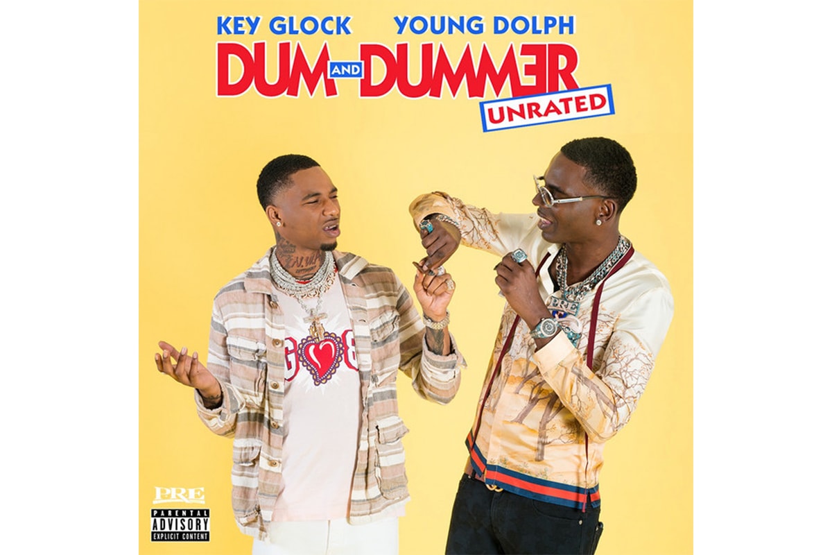 Young Dolph & Key Glock 'Dum and Dummer' Mixtape Stream albums listen now spotify apple music hip-hop rap memphis trap 