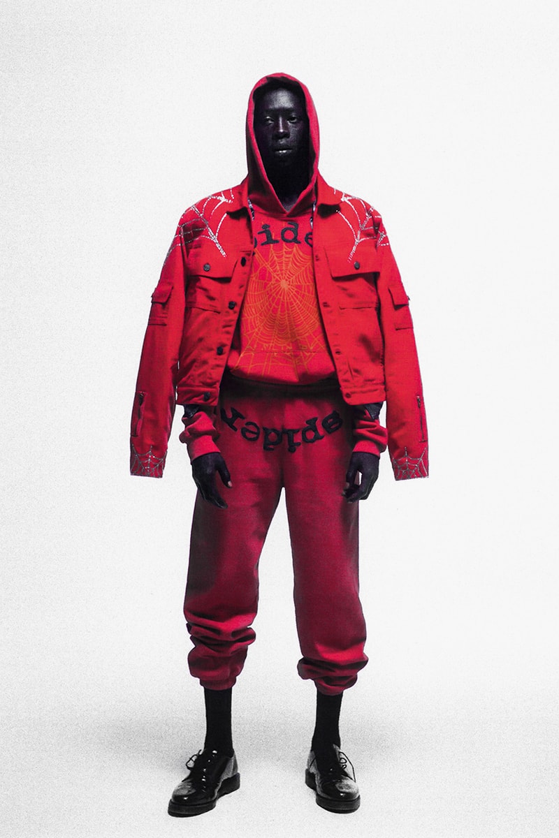 Red Young Thug Spider Jacket - Jacket Makers