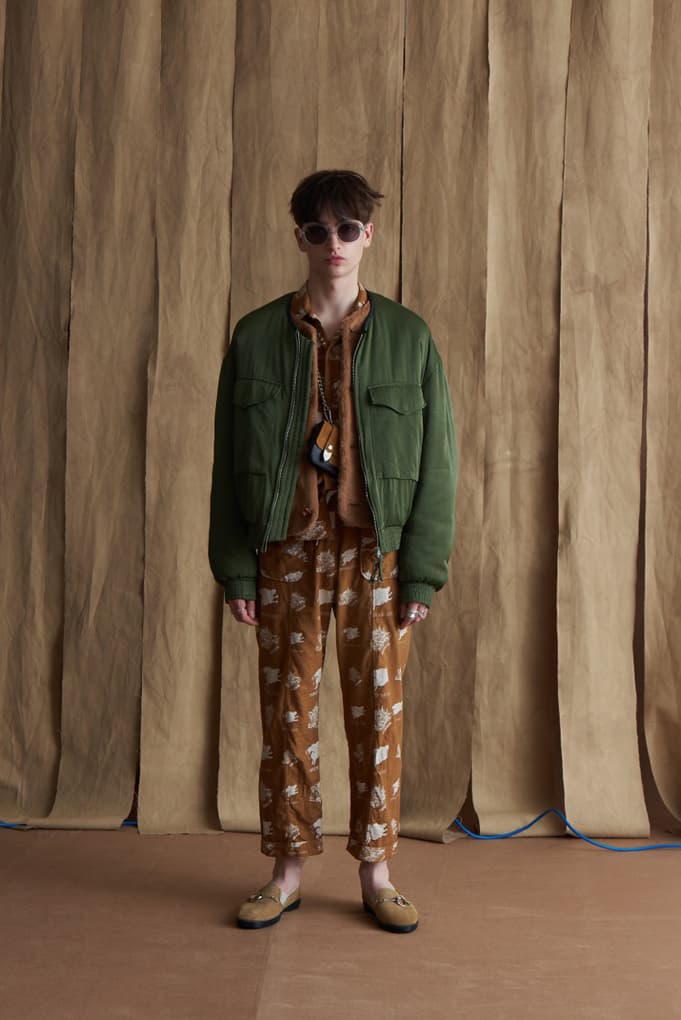 YSTRDYS TMRRW Fall Winter 2019 collection lookbook military workwear inspiration menswear jackets pants shirts cot