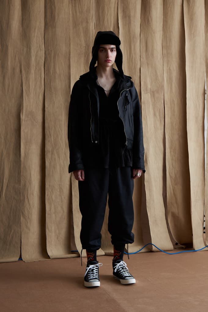 YSTRDYS TMRRW Fall Winter 2019 collection lookbook military workwear inspiration menswear jackets pants shirts cot