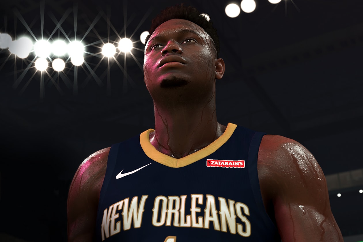 Zion Williamson Signs Exclusive NBA 2k20 Deal partnership contract game september 2019 6 video game new orleans pelicans
