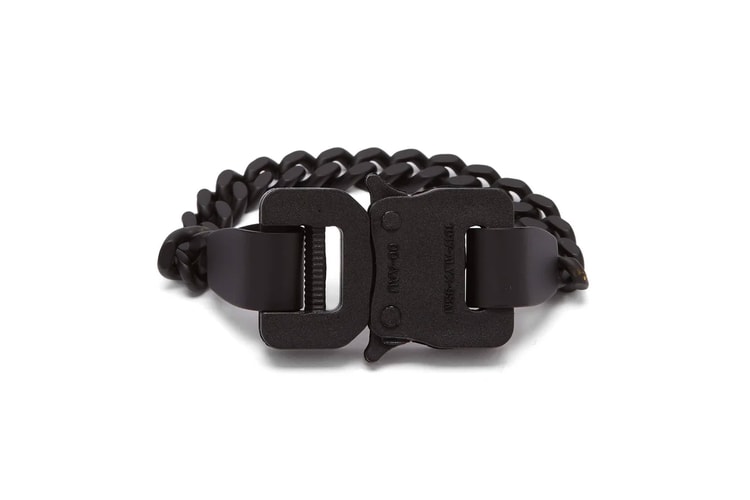 1017 ALYX 9SM's Buckle Chainlink Bracelet Receives a Sleek Makeover