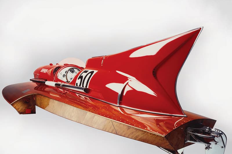 1952 Ferrari Arno XI Racing Boat duPont Registry Sale world speed record breaker vintage design 550 horsepower 150 mph