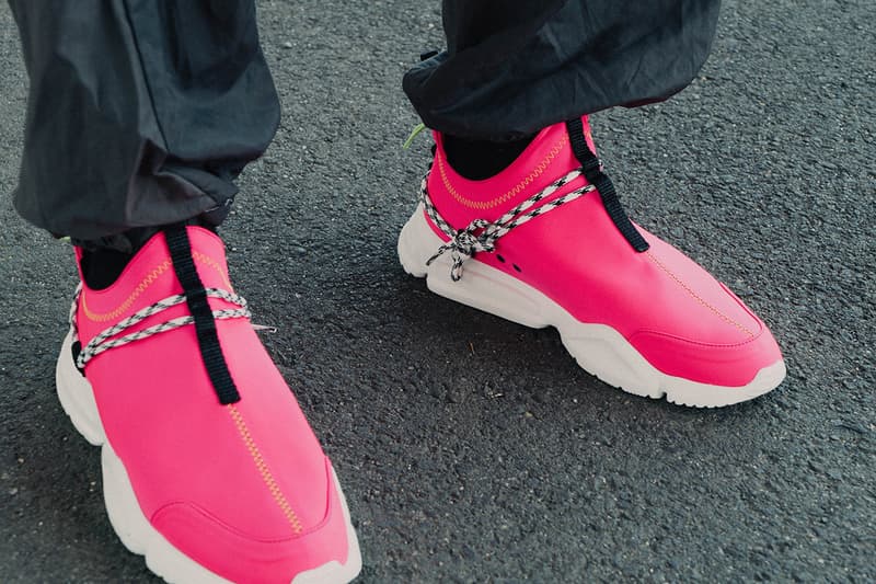 John Geiger 002 Low Highlighter Pack Sneaker Release Neon Pink Orange Lime