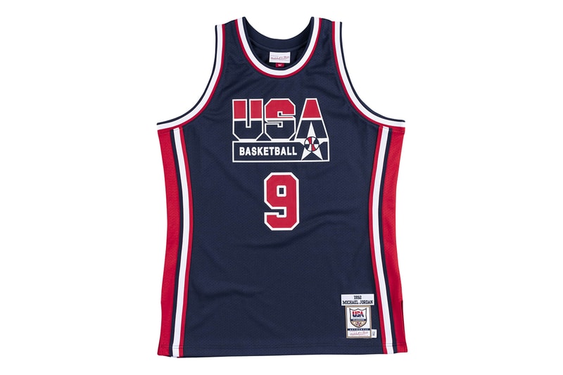 Mitchell & Ness Drops Dream Team Collection Michael Jordan Magic Johnson Larry Bird Patrick Ewing Scottie Pippen Basketball