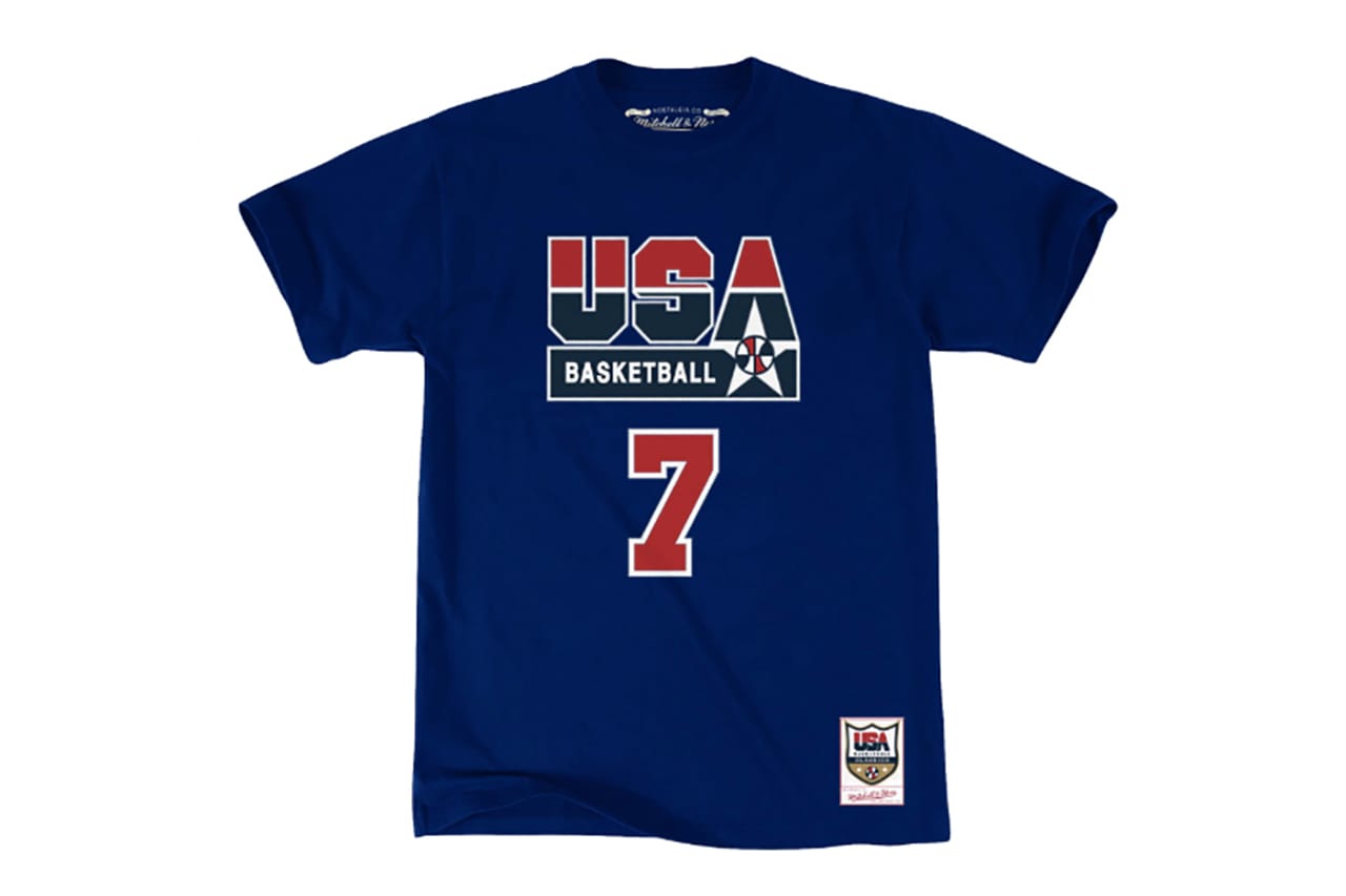 mitchell and ness dream team jersey