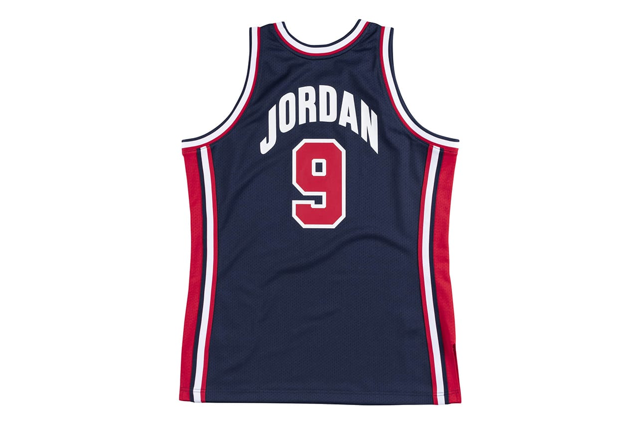 mitchell and ness dream team jersey