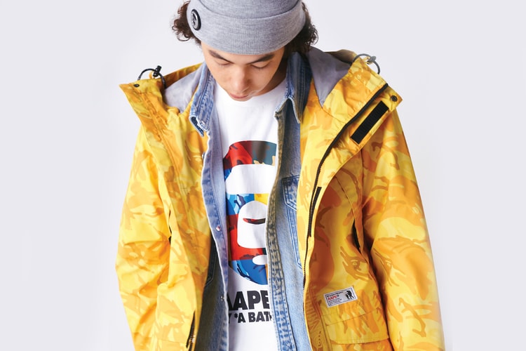 AAPE by A Bathing Ape Offers up Colorful Camo Layers for Fall 2019