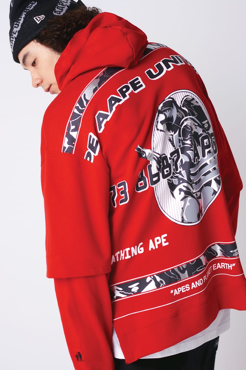 aape by a bathing ape hoodie