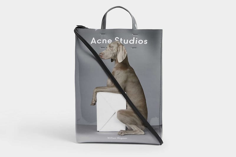 acne studios william wegman bag