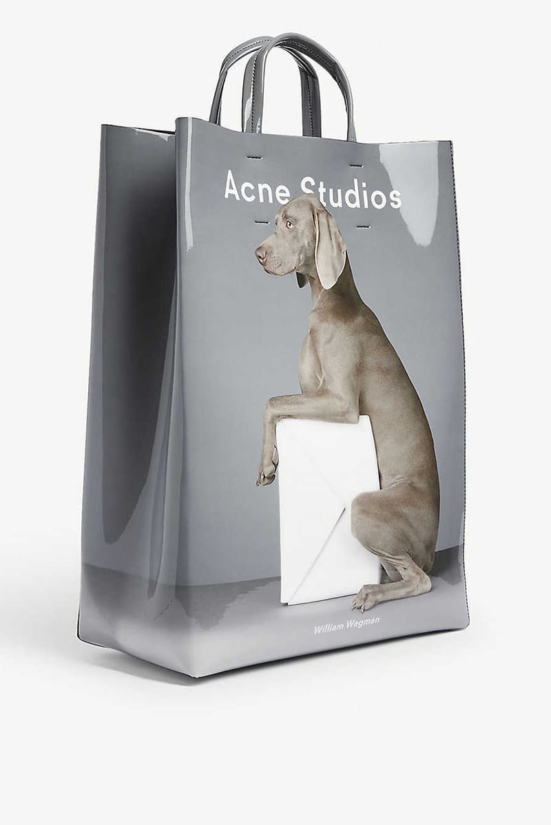 Acne Studios Baker PVC Tote Bag With 