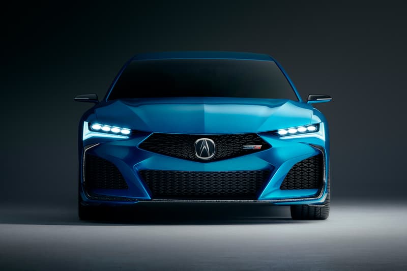 Acura Type S Concept Monterey Car Week Debut show automobile TLX performance motorsports