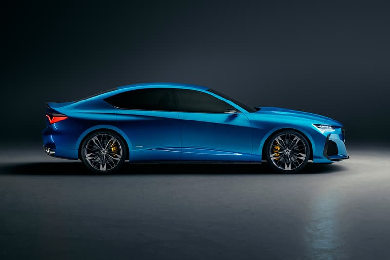 Acura Type S Concept Monterey Car Week Debut show automobile TLX performance motorsports