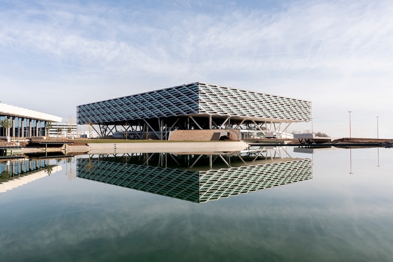 adidas headquarters herzogenaurach germany new arena building 70th anniversary celebration laces kasper rorsted ceo world of sports soccer stadium design interior inside look