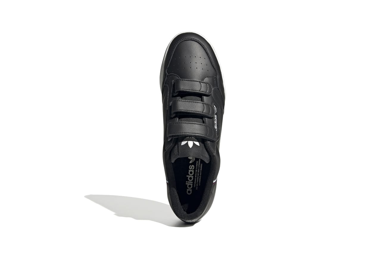 adidas black strap shoes