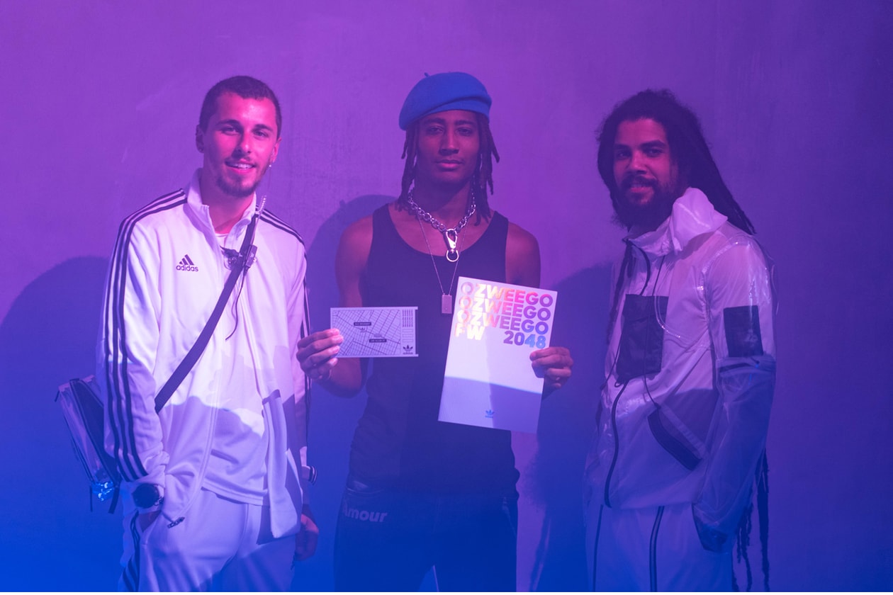 Recapping Futuristic Adidas Ozweego Pop Up Event Featuring New Colorways and Updated Style chunky shoe future newsstand projection mapping lower east side 
