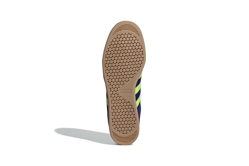 adidas Originals Stadt New Sneaker Release Information Drop Date Tobacco Inspiration Trimm Star "Glow Green/Gold Metallic" "Real Purple/Solar Yellow" Gum Sole Unit Three Stripes Adi Dassler German City