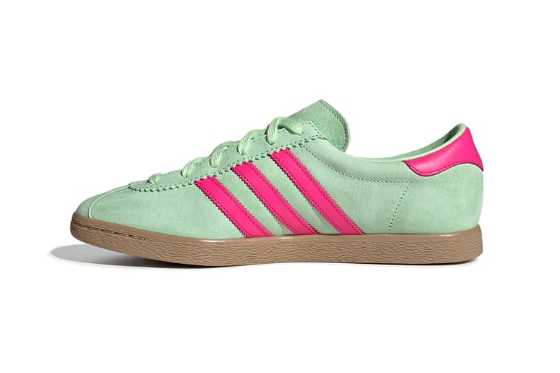 adidas Originals Stadt New Sneaker Release Information Drop Date Tobacco Inspiration Trimm Star "Glow Green/Gold Metallic" "Real Purple/Solar Yellow" Gum Sole Unit Three Stripes Adi Dassler German City