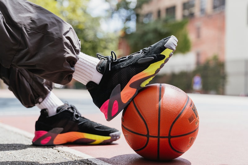 adidas originals streetball shoes basketball sneakers 2 ii 2019 orange black rainbow pink yellow green court street ball new york city brooklyn bridge park challenge tournament history interview design inspiration