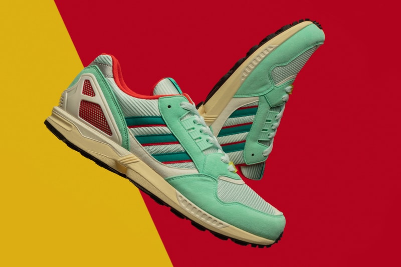 adidas Originals ZX "Thousands Pack" 6000 Creme/Red/Yellow 7000 White/Lilac/Green 9000 Mint/Scarlet/Yellow 5000 Raw Crystal White Release Information Cop Online In Store Retro Torsion Three Stripes 90s 2000s Sneaker Old Revival  30 years