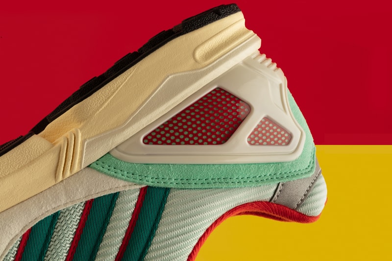 adidas Originals ZX "Thousands Pack" 6000 Creme/Red/Yellow 7000 White/Lilac/Green 9000 Mint/Scarlet/Yellow 5000 Raw Crystal White Release Information Cop Online In Store Retro Torsion Three Stripes 90s 2000s Sneaker Old Revival  30 years