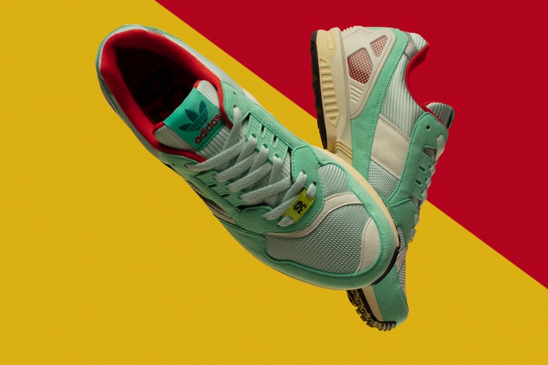 adidas Originals ZX "Thousands Pack" 6000 Creme/Red/Yellow 7000 White/Lilac/Green 9000 Mint/Scarlet/Yellow 5000 Raw Crystal White Release Information Cop Online In Store Retro Torsion Three Stripes 90s 2000s Sneaker Old Revival  30 years