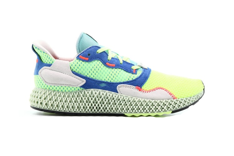 adidas' ZX 4000 4D Gets Highlighter-Hued "Easy Mint" Makeover