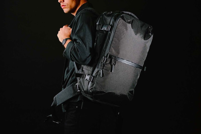 Aer X-Pac Collection Release Duffel Pack 2 Fit Travel Flight Day Sling Hip Belt sailcloth info purcahse buy black orange Five Year Anniversary