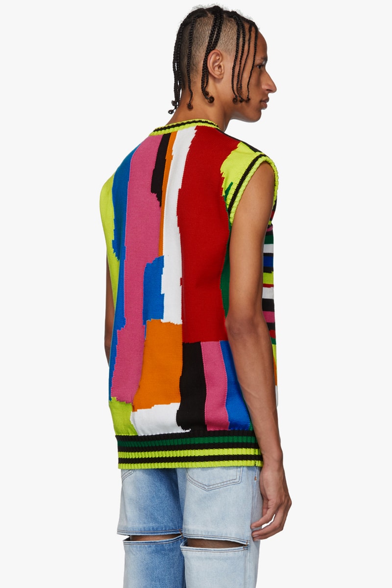 agr knitwear british emerging brand ssense release interview exclusive multicolor tie dye crochet bucket hats sweaters vest cargo pants shorts alicia robinson