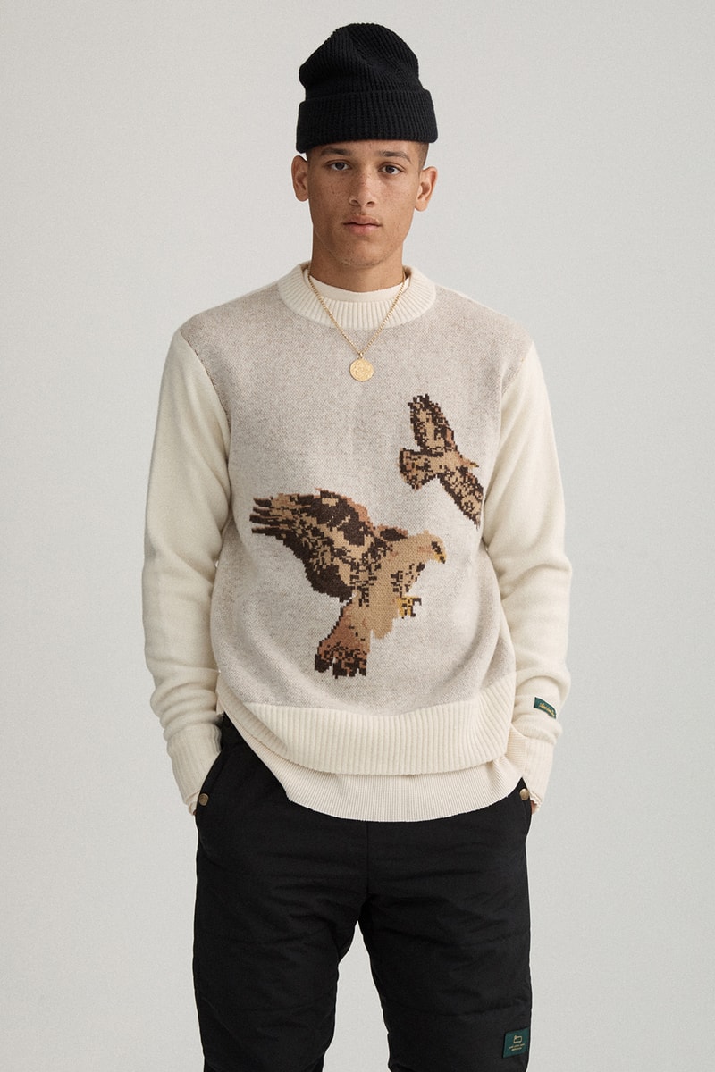 aime leon dore fall winter 2019 collection lookbook teddy santis knitwear outerwear waders woolrich collaboration buy cop purchase new york