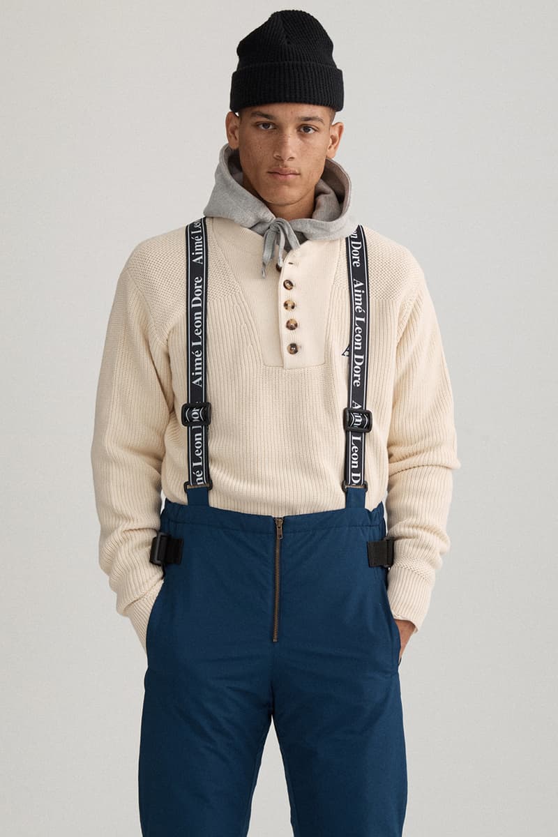 aime leon dore fall winter 2019 collection lookbook teddy santis knitwear outerwear waders woolrich collaboration buy cop purchase new york