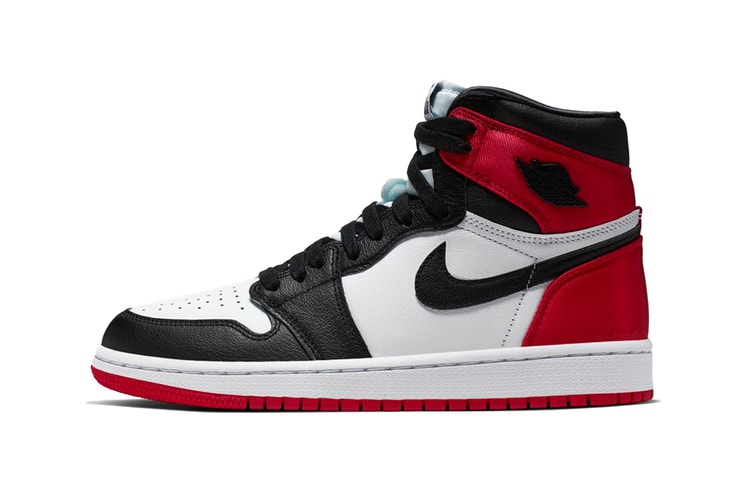 Nike Revives the Beloved Air Jordan 1 "Black Toe" in Satin