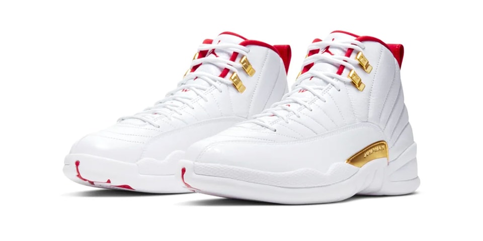 Red jordans with gold Clearance