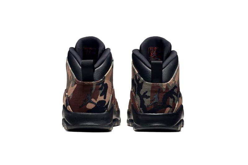 Air Jordan 10 Woodland Camo Update Michael Jordan Basketball Shoe Release Drop Info