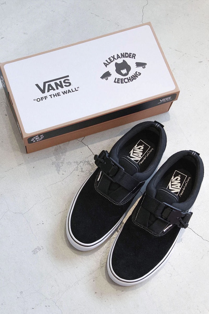 Alexander Lee Chang x Vans Era Fidlock, e-Vent collaboration january 11 2019 release date info august 9 2020 pre order colorway black shelter tokyo