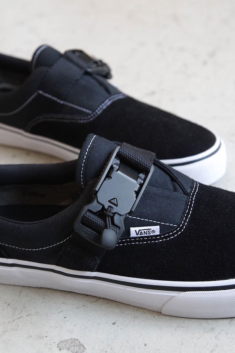 Alexander Lee Chang x Vans Era Fidlock, e-Vent collaboration january 11 2019 release date info august 9 2020 pre order colorway black shelter tokyo