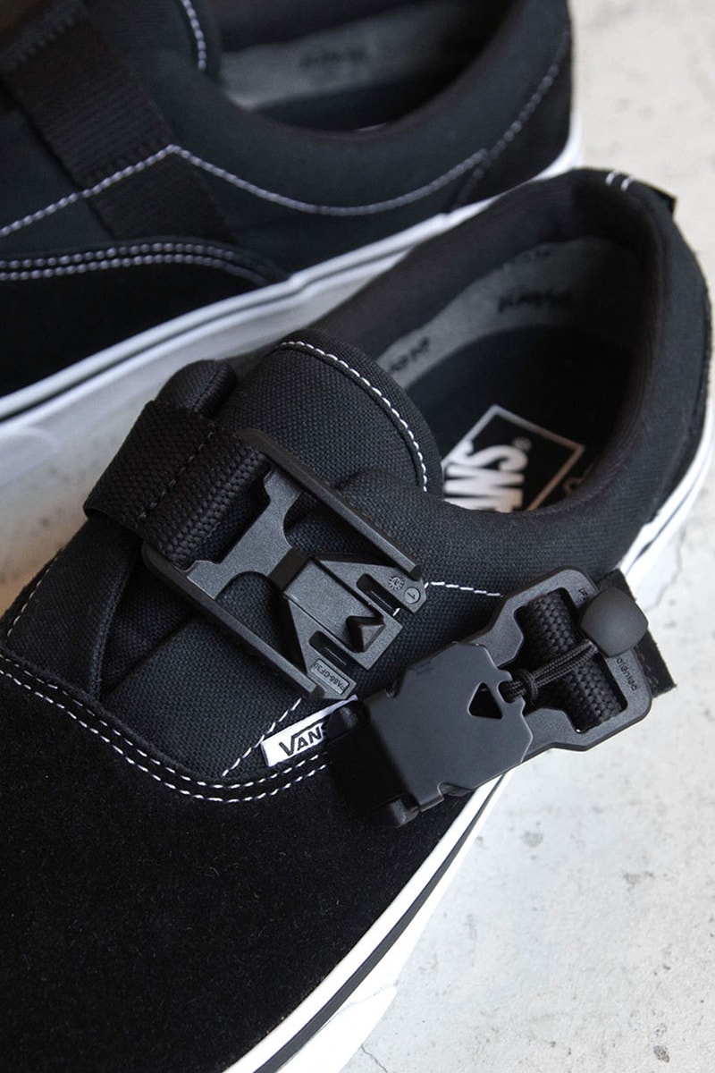 Alexander Lee Chang x Vans Era Fidlock, e-Vent collaboration january 11 2019 release date info august 9 2020 pre order colorway black shelter tokyo