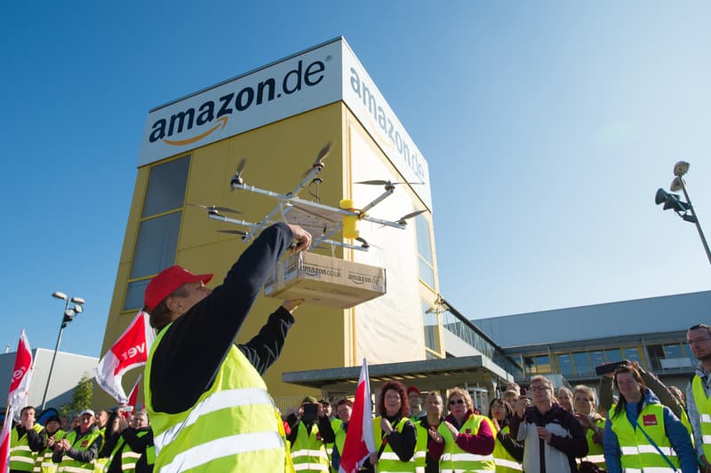 Amazon's Drone Delivery Service Operations FAA Federal Aviation Administration beyond line of sight avoid and detect technology university of alaska
