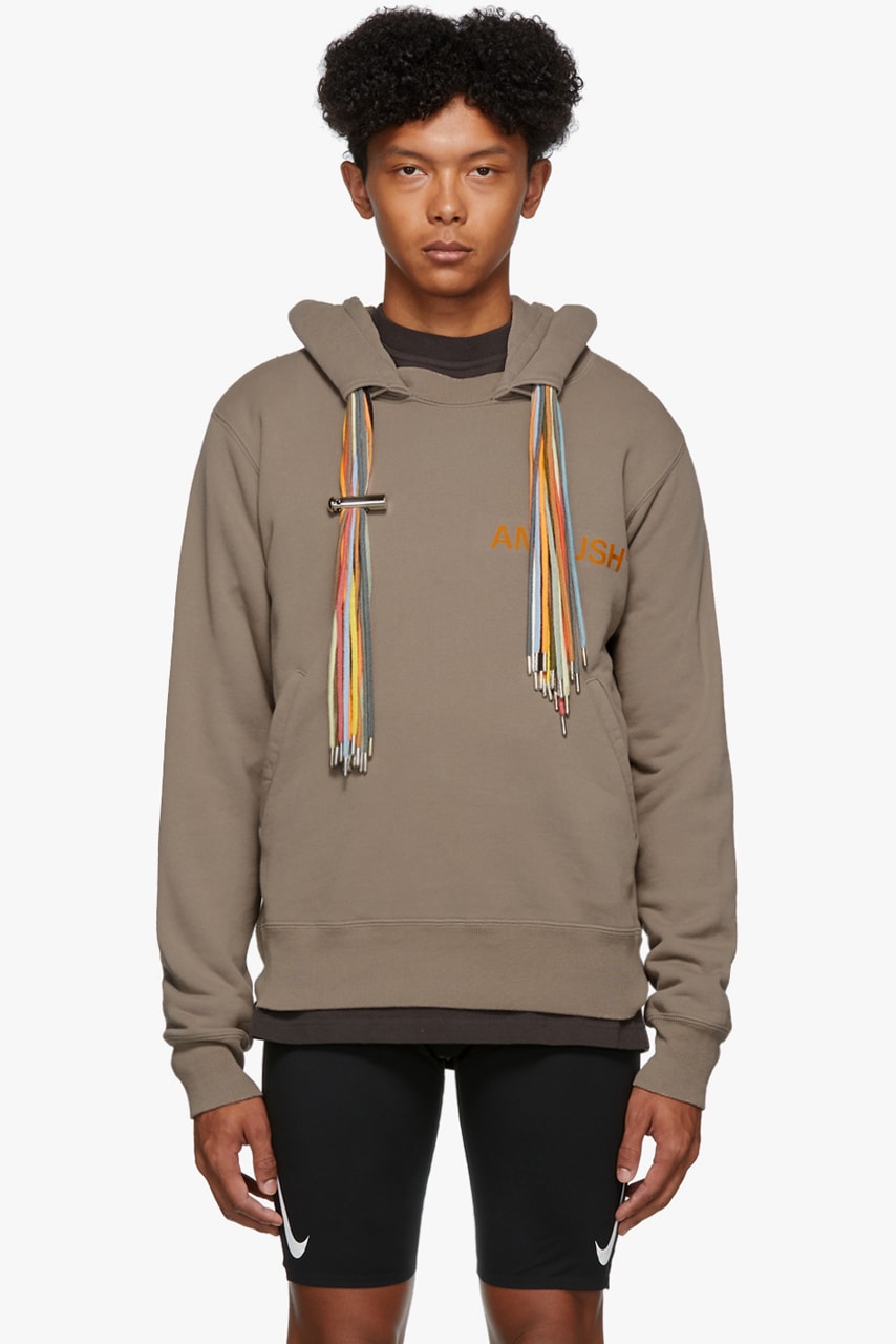 ambush multicord multi cord logo hoodie colorful drawstrings release fall 2019 sweatshirt black blue beige 