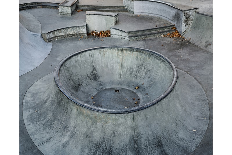 Photographer Amir Zaki Visual Survey Unique Skatepark Empty Vessel California Concrete a Landscape of Skateparks 