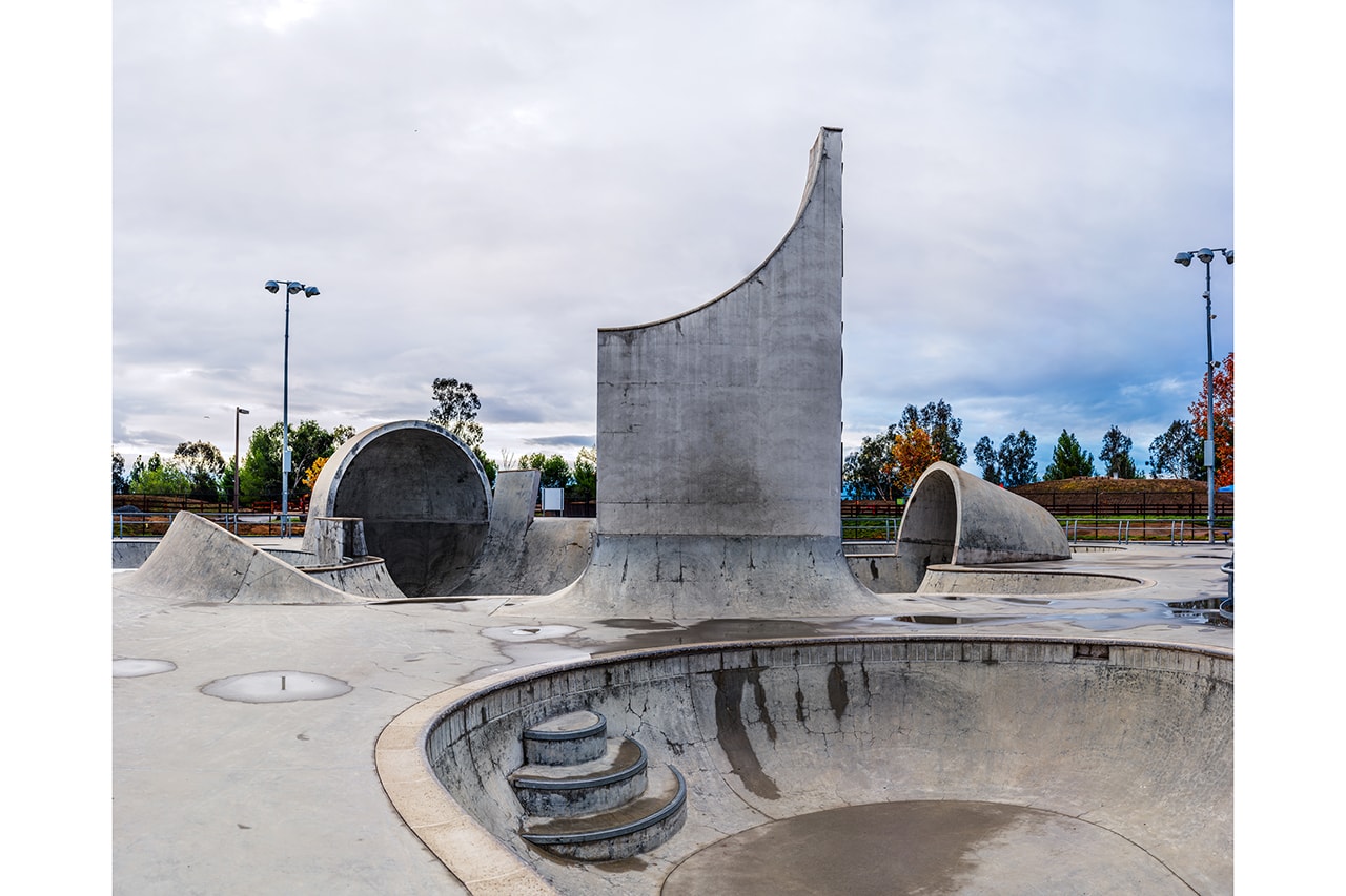 Photographer Amir Zaki Visual Survey Unique Skatepark Empty Vessel California Concrete a Landscape of Skateparks 